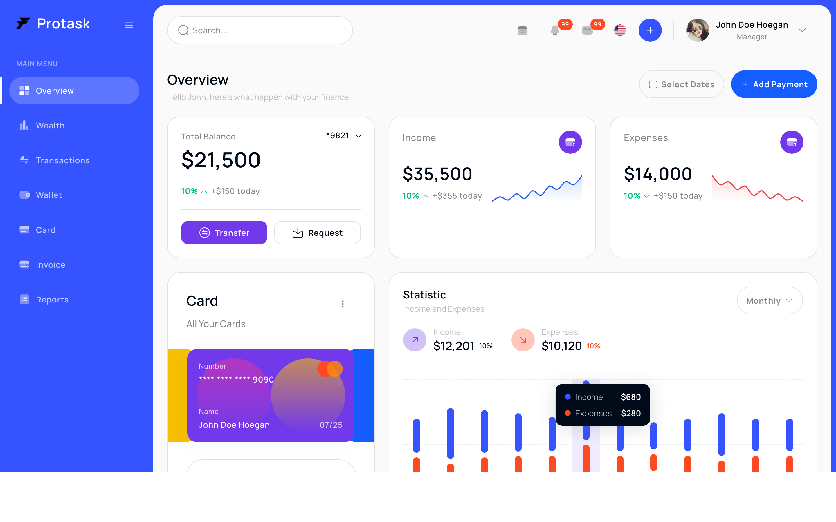 Finance · Overview